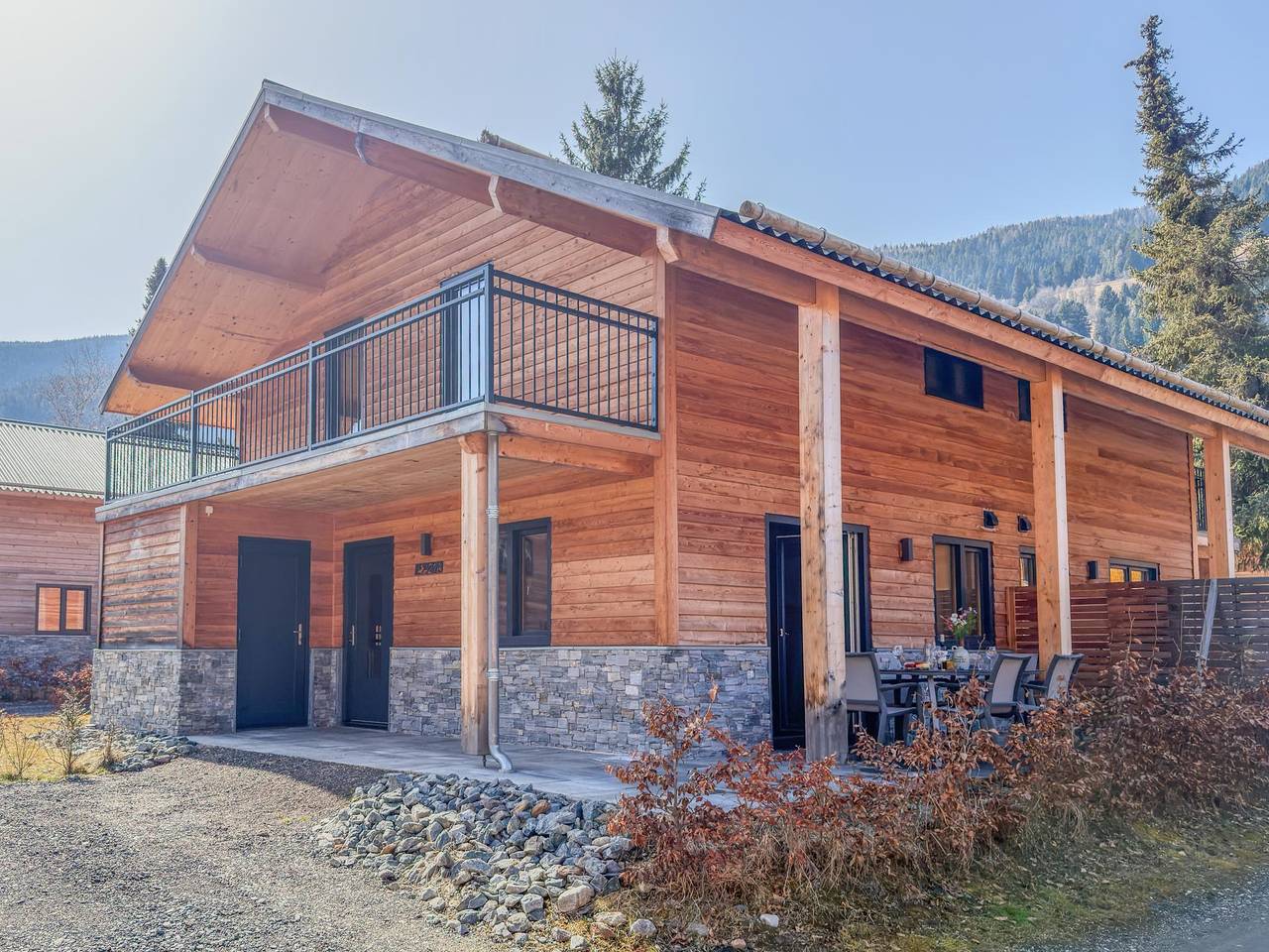 Schönes Chalet mit Sauna und See- und Bergblick in Afritz am See, Villach-Land