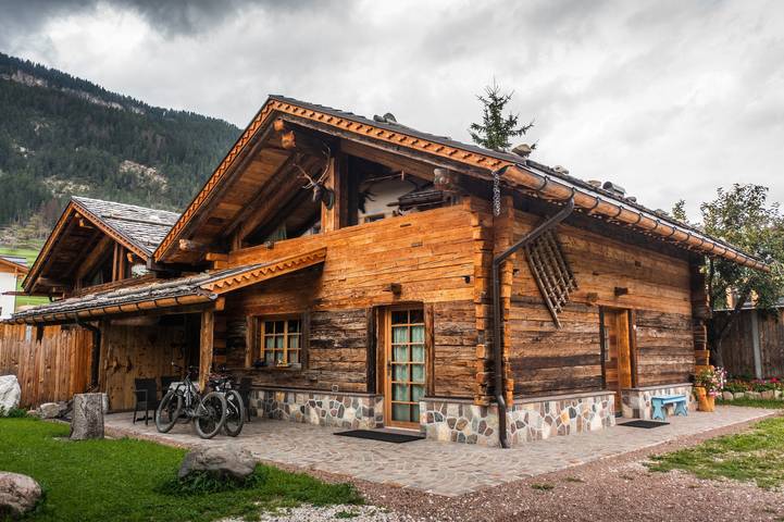 Agriturismo per 6 persone, con Balcone e Giardino in Val di Fassa