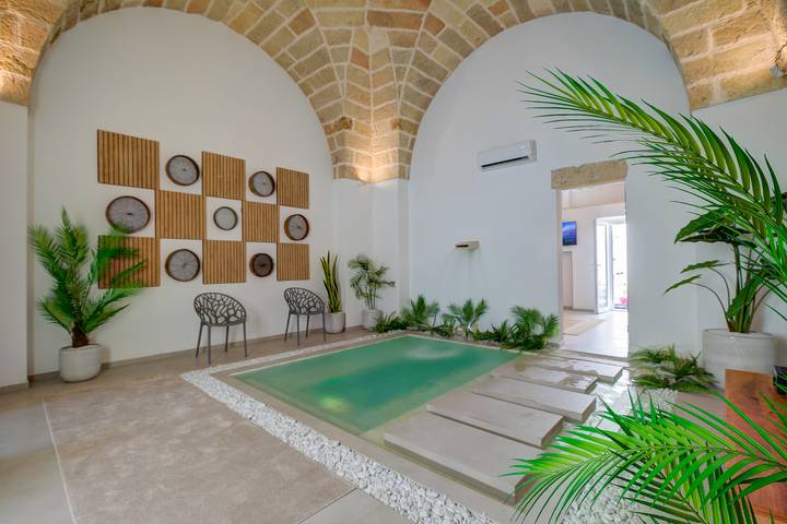 Appartamento per 2 persone, con sauna e terrazza nonché piscina in Melissano