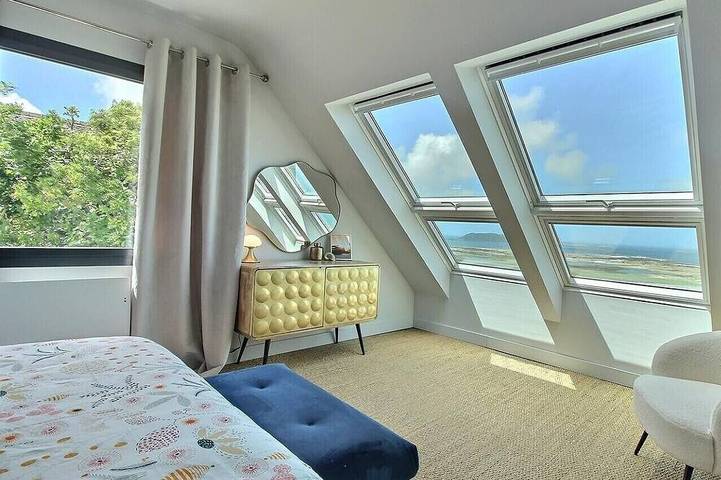 Location de vacances pour 4 personnes, avec balcon et jardin dans Plage Keriec - 4