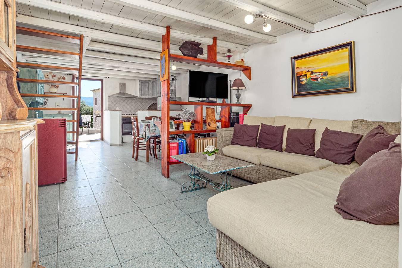 Appartement entier, Appartement 'Flamingo' avec terrasse privée, balcon et climatisation in San Teodoro, Olbia-Tempio