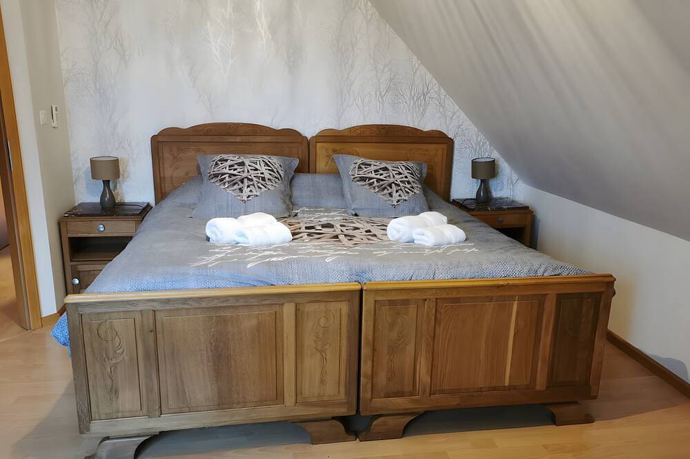 Appartement entier, Appartement « Gîte De L'oie Blanche » avec Wi-Fi et climatisation in Blodelsheim, Région de Guebwiller