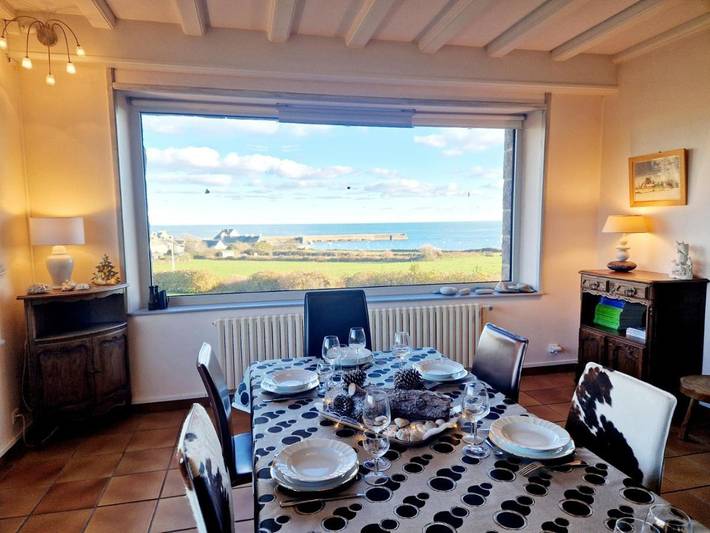 Location de vacances pour 15 personnes, avec vue et jardin, animaux acceptés à Omonville-la-Rogue - 2