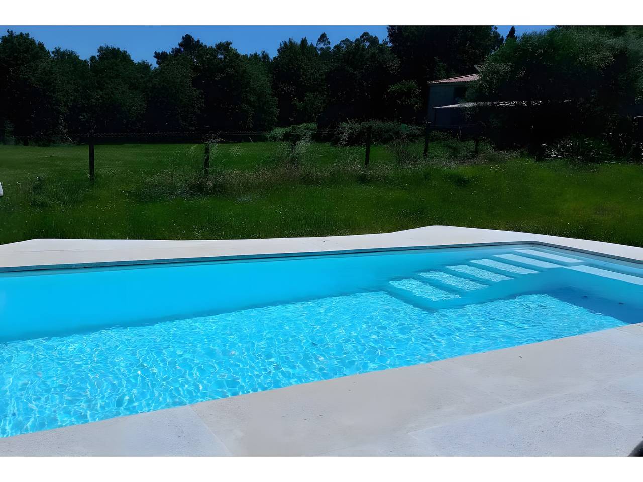 Maison rurale 'Chan Da Ra' avec vue sur la montagne, piscine privée et terrasse privée in A Lama, Province de Pontevedra