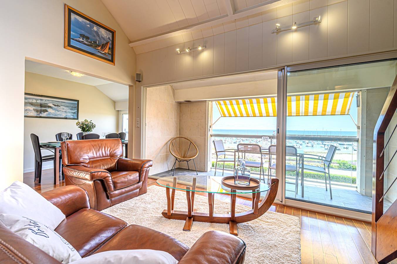 Appartement entier, Cap à Houat - Duplex de 100 m², avec vue mer in Sarzeau, Côte des Mégalithes