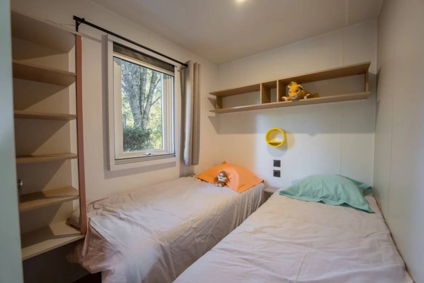 Zecamping 4* animé piscine couverte pet friendly mobil-home Tv 26m2 in Granges-Aumontzey, Parc naturel régional des Ballons des Vosges