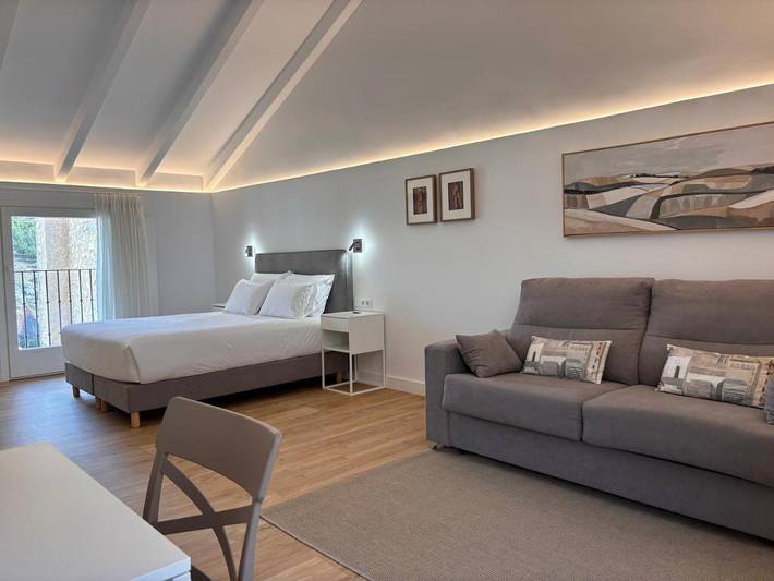 Casa de huéspuedes para 4 personas, con Balcón y Jacuzzi además de Terraza y Vistas en Cuenca