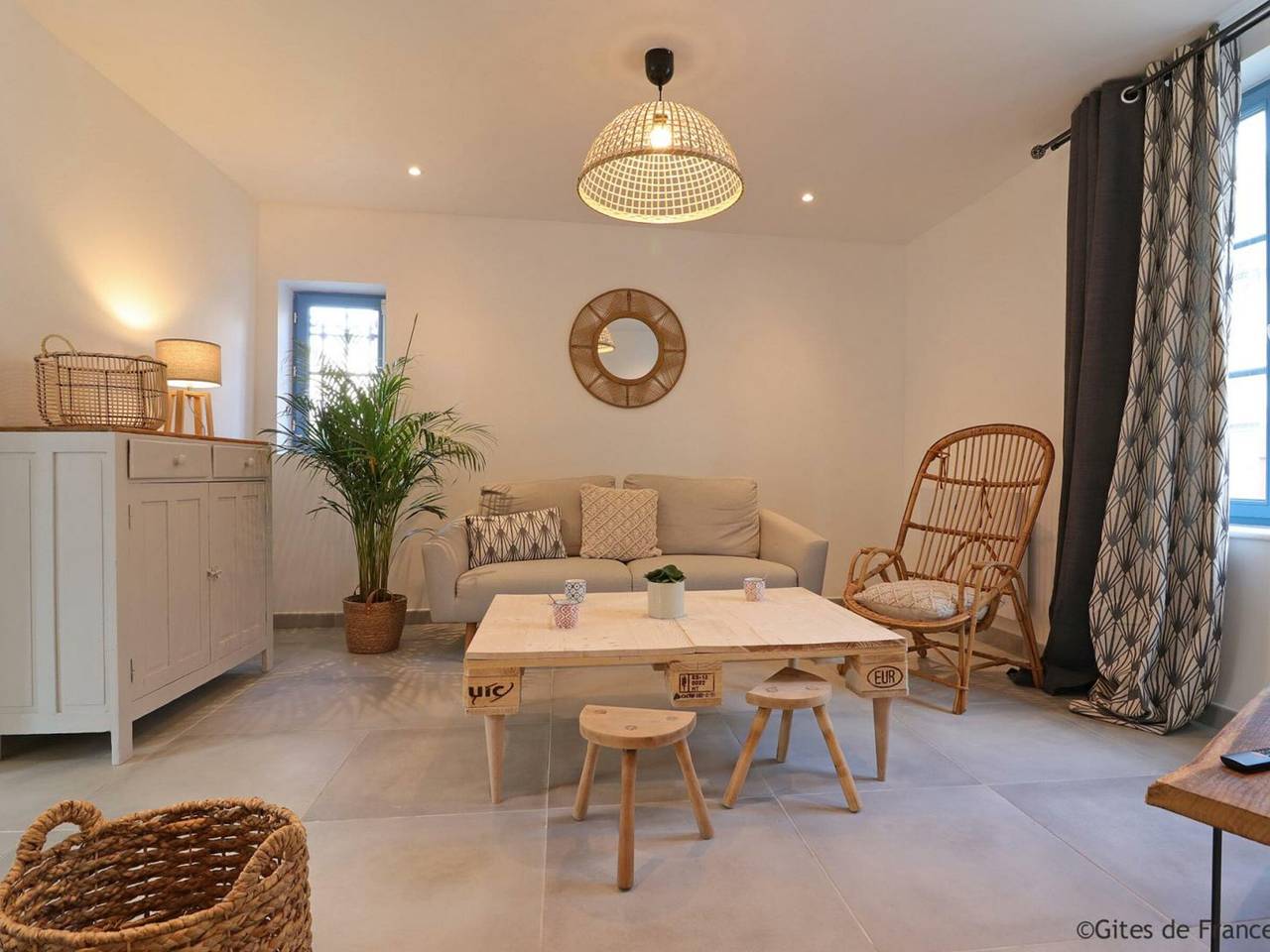 Bright house in village center with enclosed garden in Le Sap, Argentan region