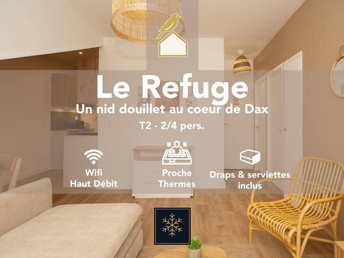 Gîte pour 4 personnes dans Thermes de l'Avenue