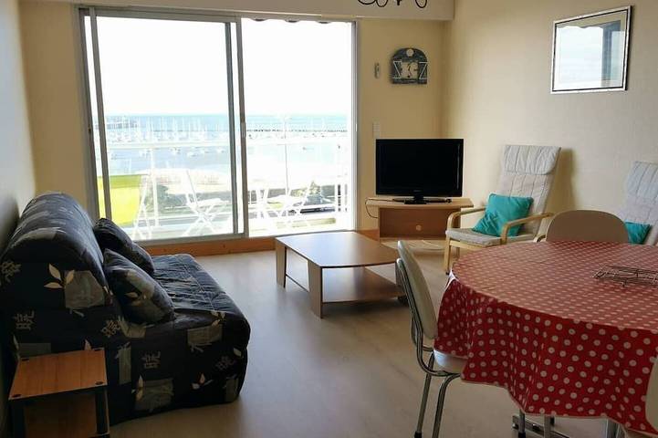 Gîte pour 4 personnes, avec balcon dans Port D Echouage Pornichet - 4