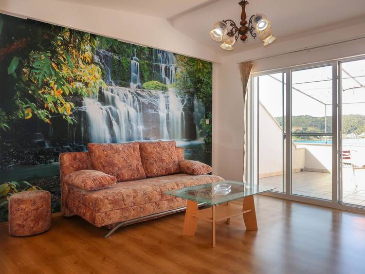 Ferienwohnung für 4 Personen, mit Balkon und Garten auf Rab - 4