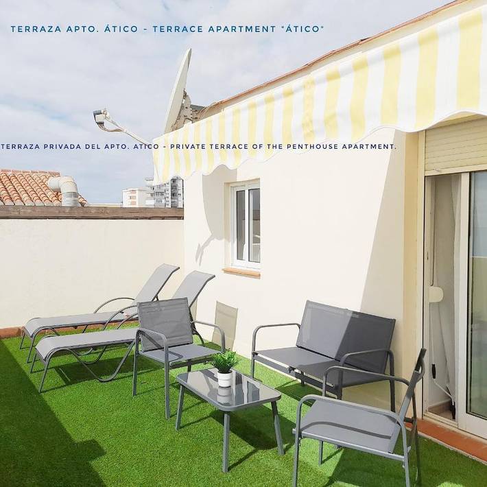 Apartamento de férias para 2 pessoas, com vista e terraço em Torremolinos