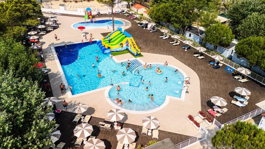 Camping voor 2 personen, met zwembad in Emilia-Romagna