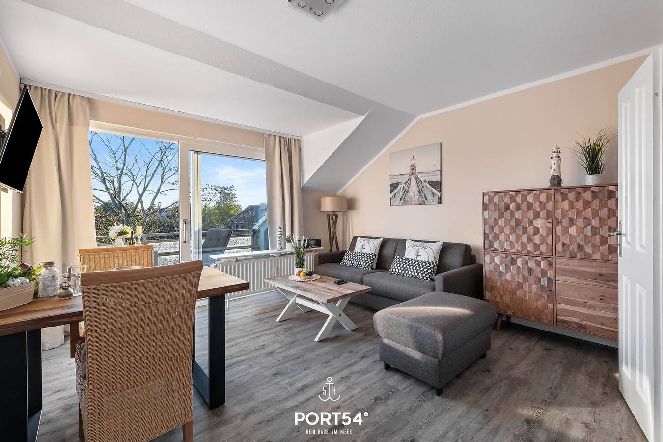 Ganze Wohnung, Deck 8 - für 3 Personen, zentrale Lage, ideal für Fahrradausflüge in Büsum, Dithmarschen