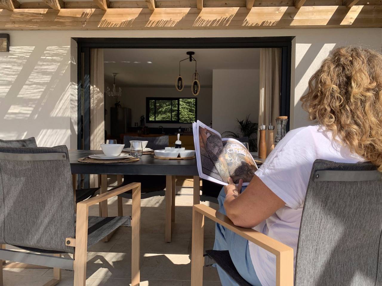 Villa Bélieu Sud Ardèche 4-5 p, piscine privée, clim accès Pmr in Gras, Privas