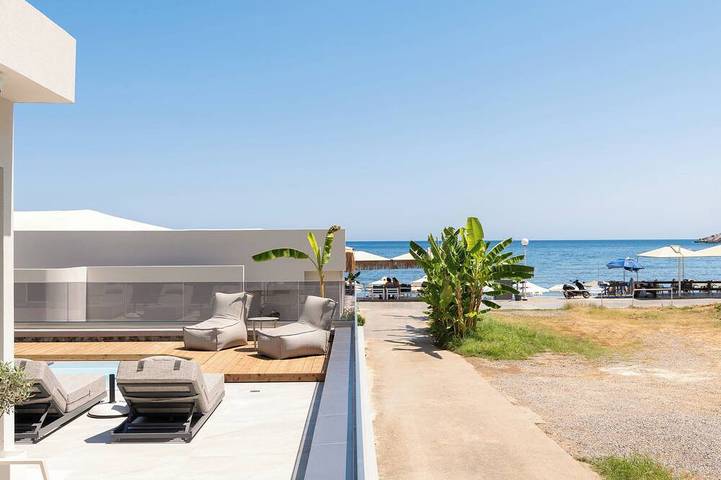 Villa pour 5 personnes, avec jacuzzi et jardin à Bali (Crète) - 4