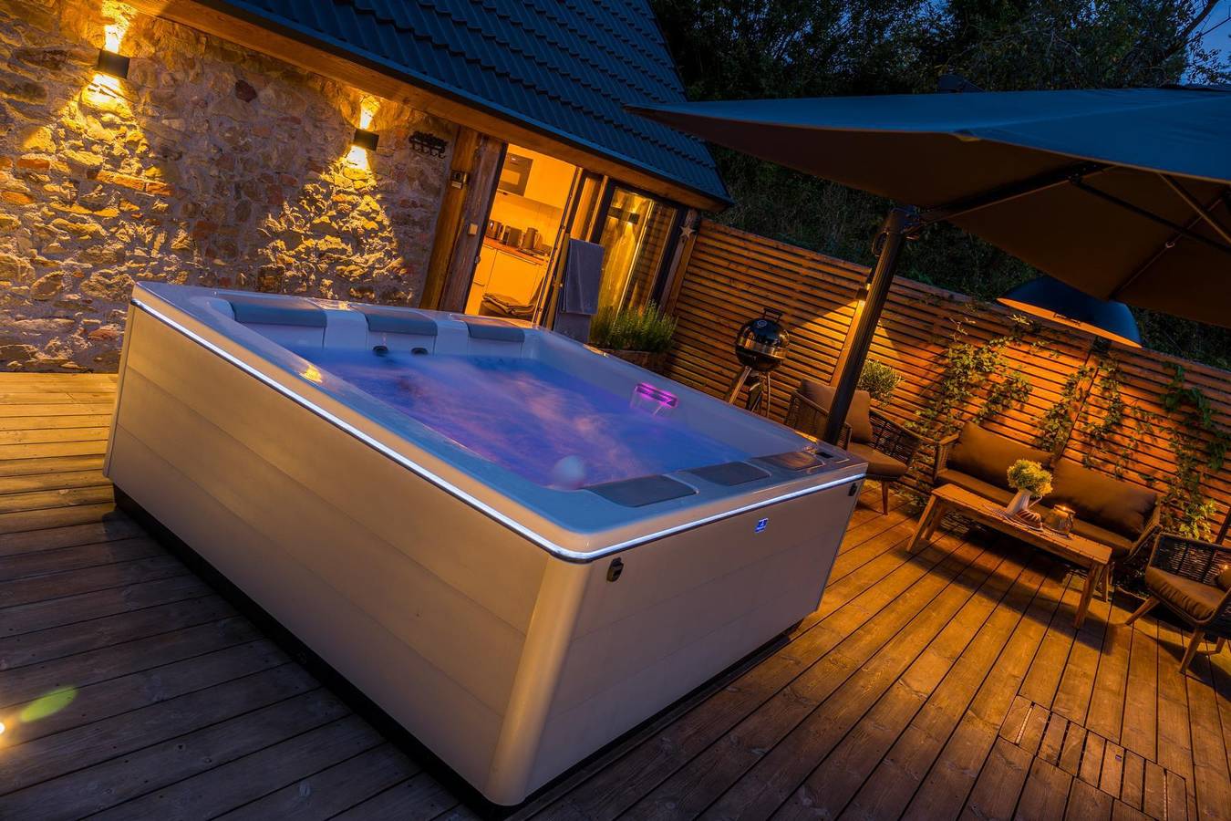 Chalet 'Sternenzauber' mit Privatterrasse und Wlan in Traisental