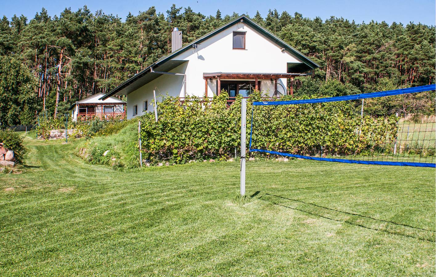 Ferienhaus für 8 Personen mit Seeblick in Stettiner Haff