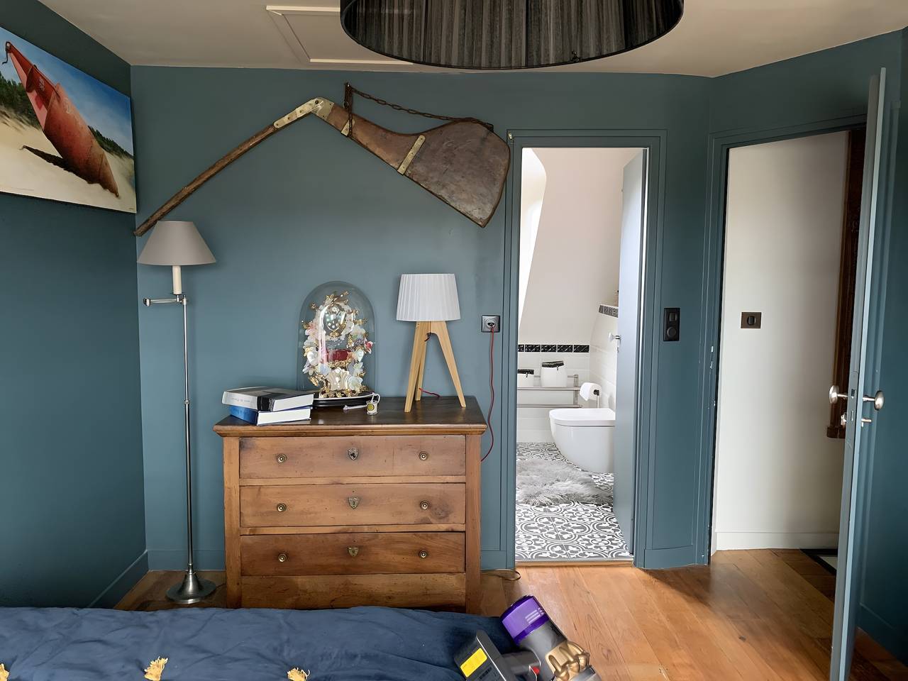 Chambre d’hôtes « Escale Sauzonnaise - L’Amer » avec vue mer, piscine partagée et Wi-Fi in Sauzon, Côte des Mégalithes