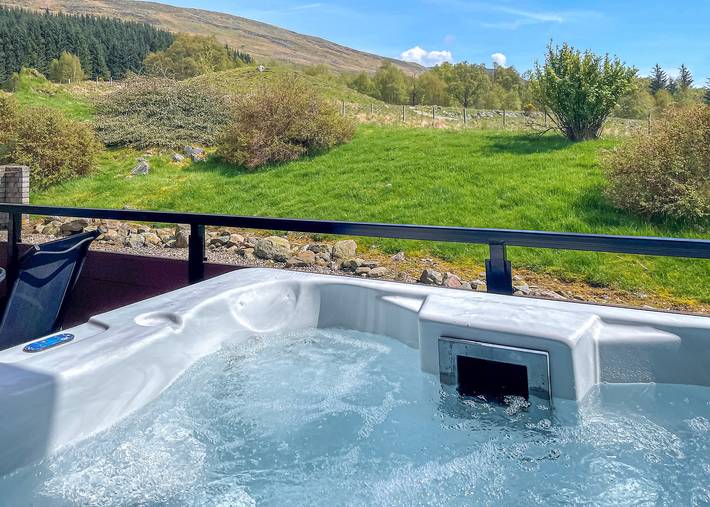 Chalet for 4 people, with sauna in Scotland