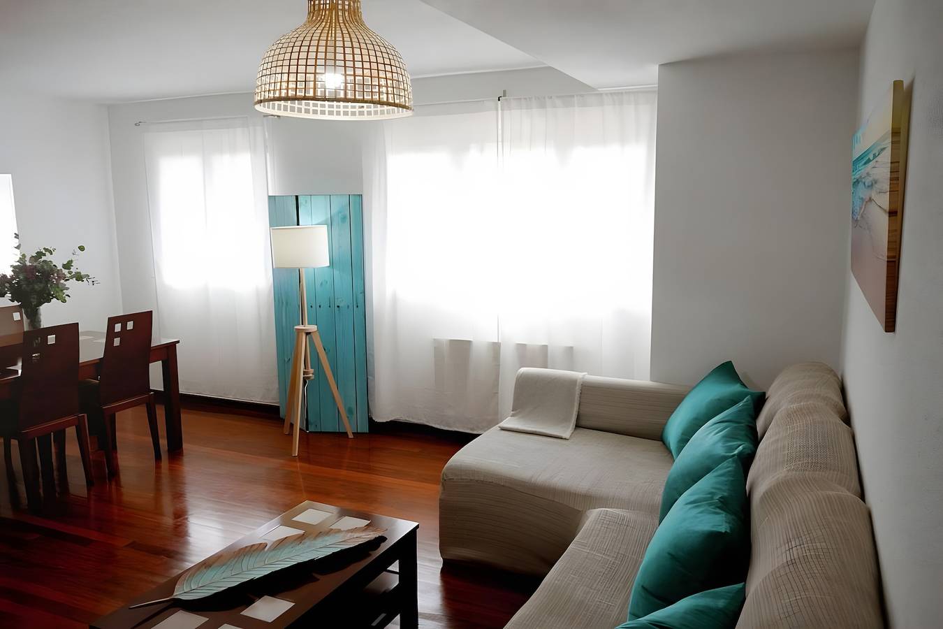 Apartamento entero, Bajo con jardín 'Costa Quebrada' in Liencres, Piélagos