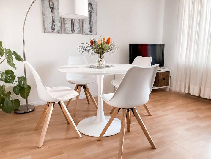 Ferienwohnung für 3 Personen, mit Balkon und Ausblick