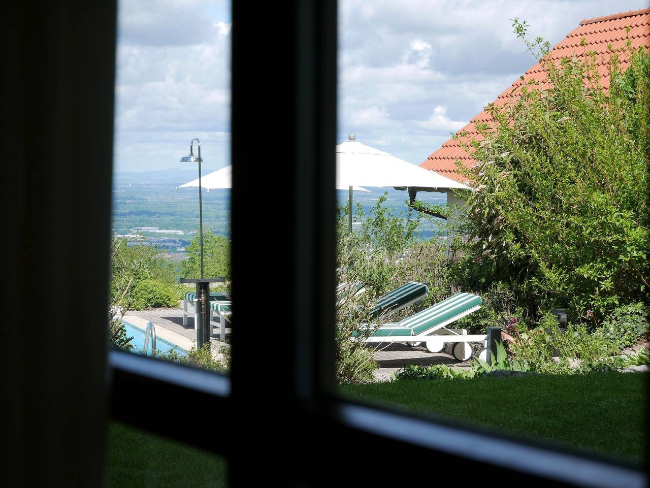 Ganze Wohnung, Ferienwohnung 'Talblick' mit Gemeinschaftspool und Wi-Fi in Sasbachwalden, Mittlerer Schwarzwald