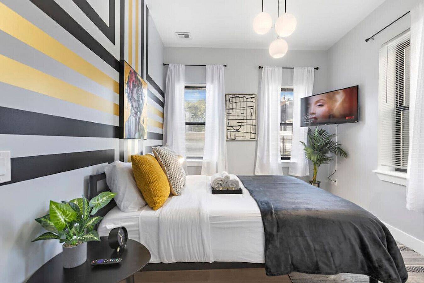 Ganze Wohnung, Free Parking 30% Off! Prime Area Near Nyc & Ewr, 98 Walk score in Newark, Essex County (NJ)