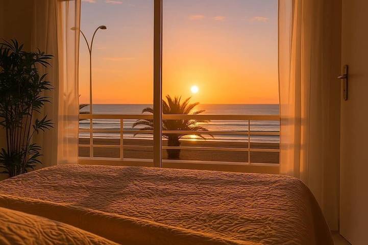 Gîte pour 2 personnes, avec balcon dans Casino Du Canet En Rousillon - 3