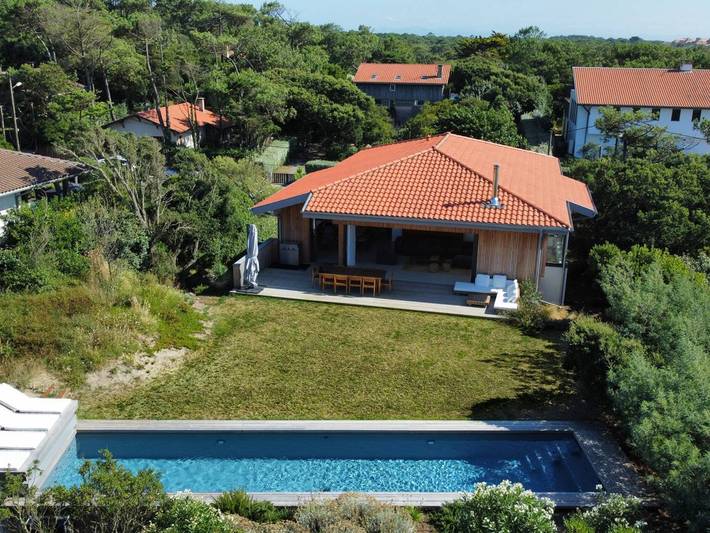 Location de vacances pour 10 personnes, avec jardin dans Plage Centrale Hossegor - 2