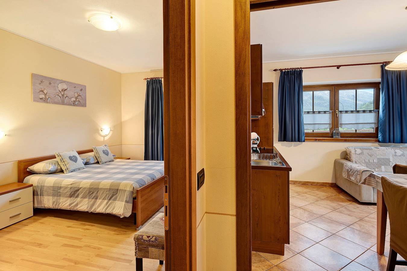 Ganze Wohnung, Ferienwohnung 'Greta Baita Mauri' mit Balkon und Wlan in Livigno, Nationalpark Stilfser Joch