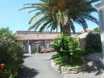 Gîte pour 2 personnes, avec terrasse et vue, animaux acceptés à Saint-Denis-d'Oléron