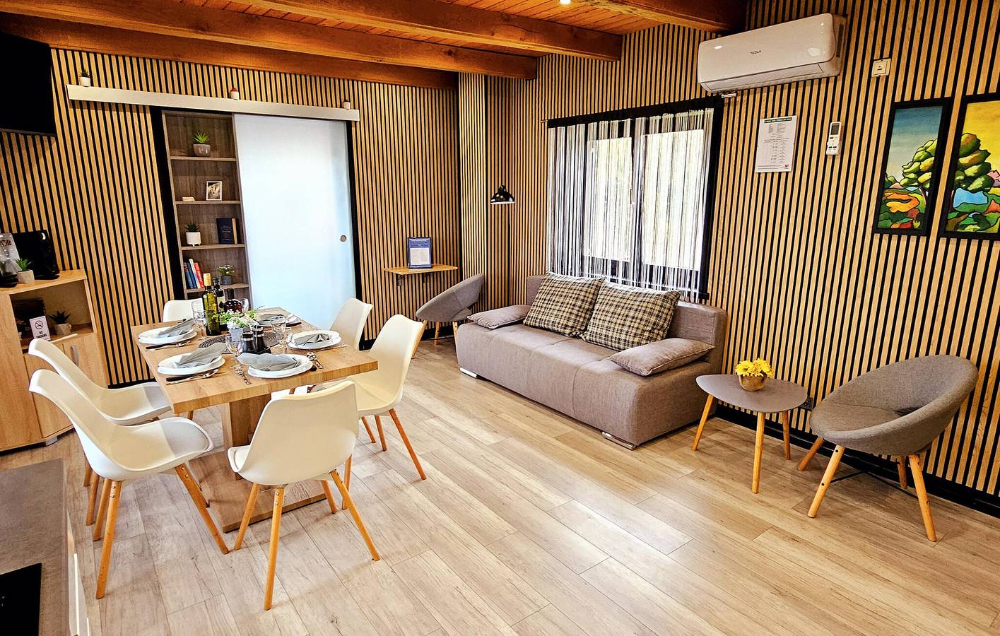 Charmant appartement met 2 slaapkamers, zwembad, terras en wifi in Krapina-Zagorje