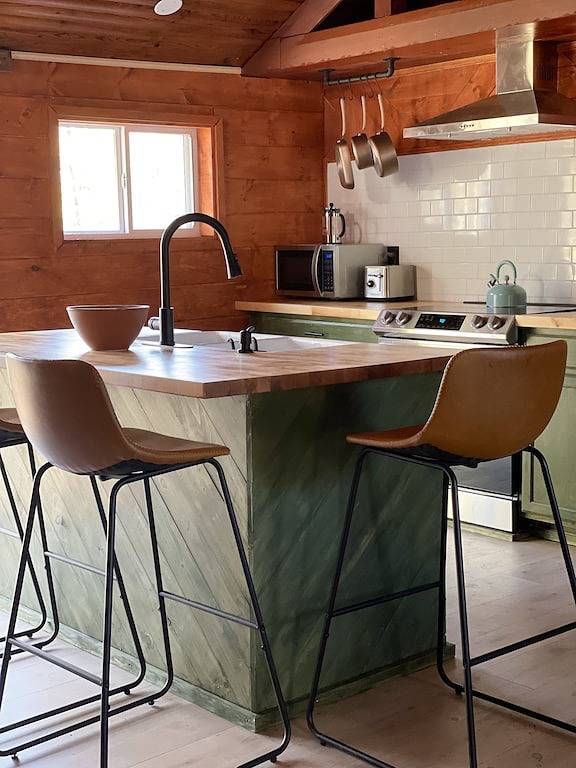 Cottage für 4 Personen, mit Balkon und Garten sowie Whirlpool, mit Haustier - 1