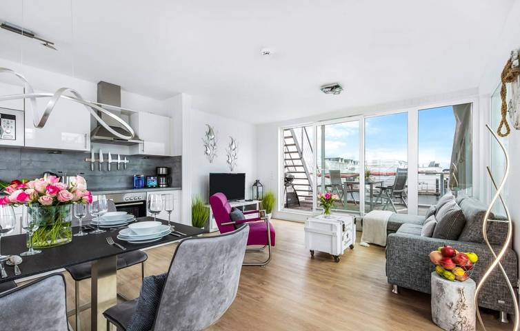 Hausboot für 4 Personen, mit Terrasse und Sauna in Kappeln - 3