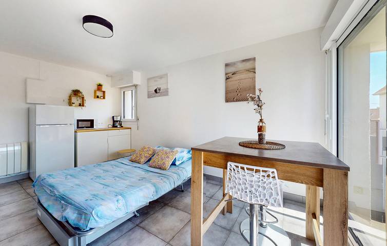 Ganze Ferienwohnung, Apartment mit Meerblick und Parkplatz, 500m zur Küste und 200m zum Restaurant in Ambleteuse, Boulogne-sur-Mer und Umgebung