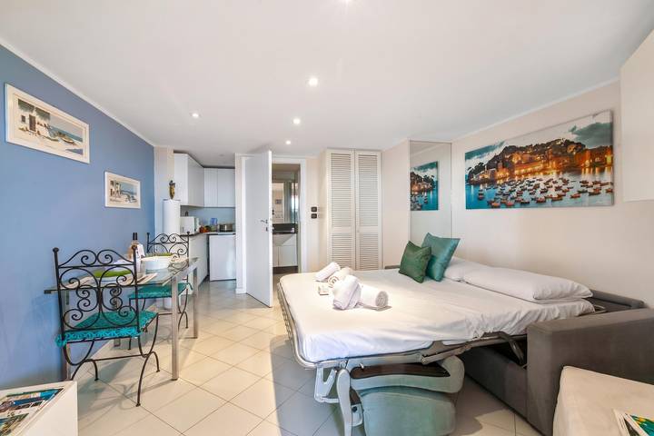 Location de vacances pour 2 personnes, avec Vue sur l’océan et Terrasse dans les Alpes maritimes - 3