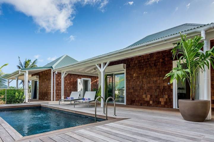 Villa for 6 people, with terrace in Saint-Barthélemy