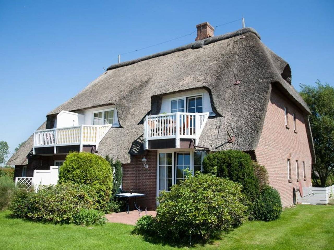 Ganze Ferienwohnung, Appartement Beisel unter Reet in Garding, Eiderstedt