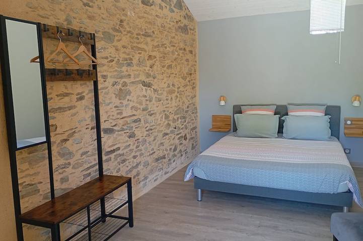 Chambre d’hôte pour 4 personnes, avec jardin
