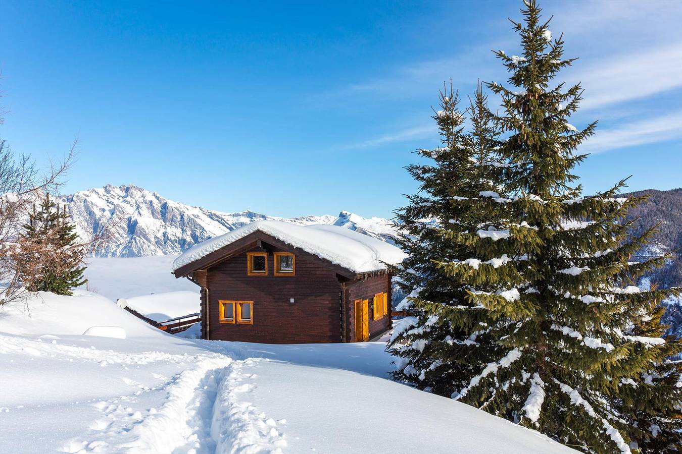 Chalet l'Ange in La Tzoumaz, Riddes