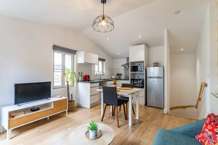 Ferienwohnung für 2 Personen, mit Terrasse, kinderfreundlich in Bordeaux - 3