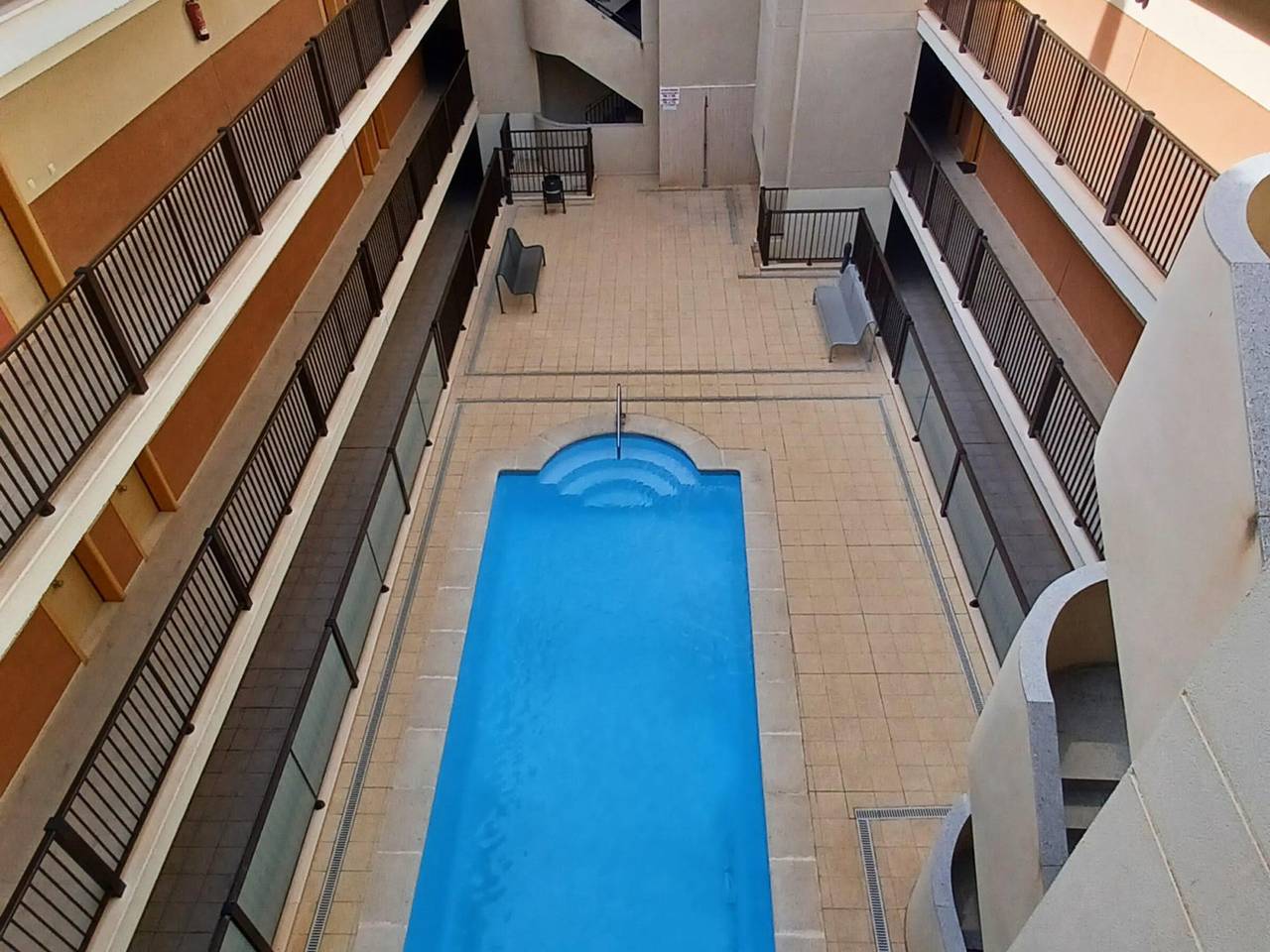 Ganze Wohnung, Wohnung in Peñíscola mit 2 Schlafzimmern, Gemeinschaftspool und überdachtem Parkplatz in Peñiscola, Costa del Azahar