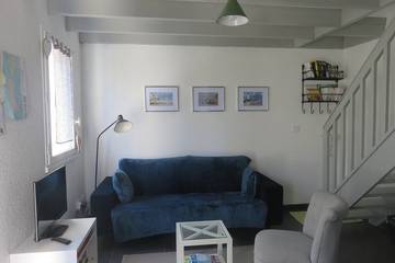 Gîte pour 4 personnes, avec terrasse dans Port Haliguen