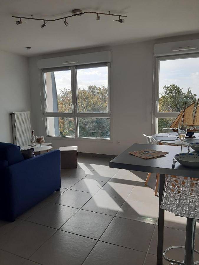 Gîte pour 2 personnes, avec vue dans Malo-les-Bains
