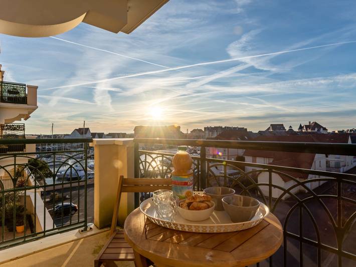 Gîte pour 4 personnes, avec vue ainsi que balcon et bassin pour enfant, animaux acceptés à Dives-sur-Mer - 3