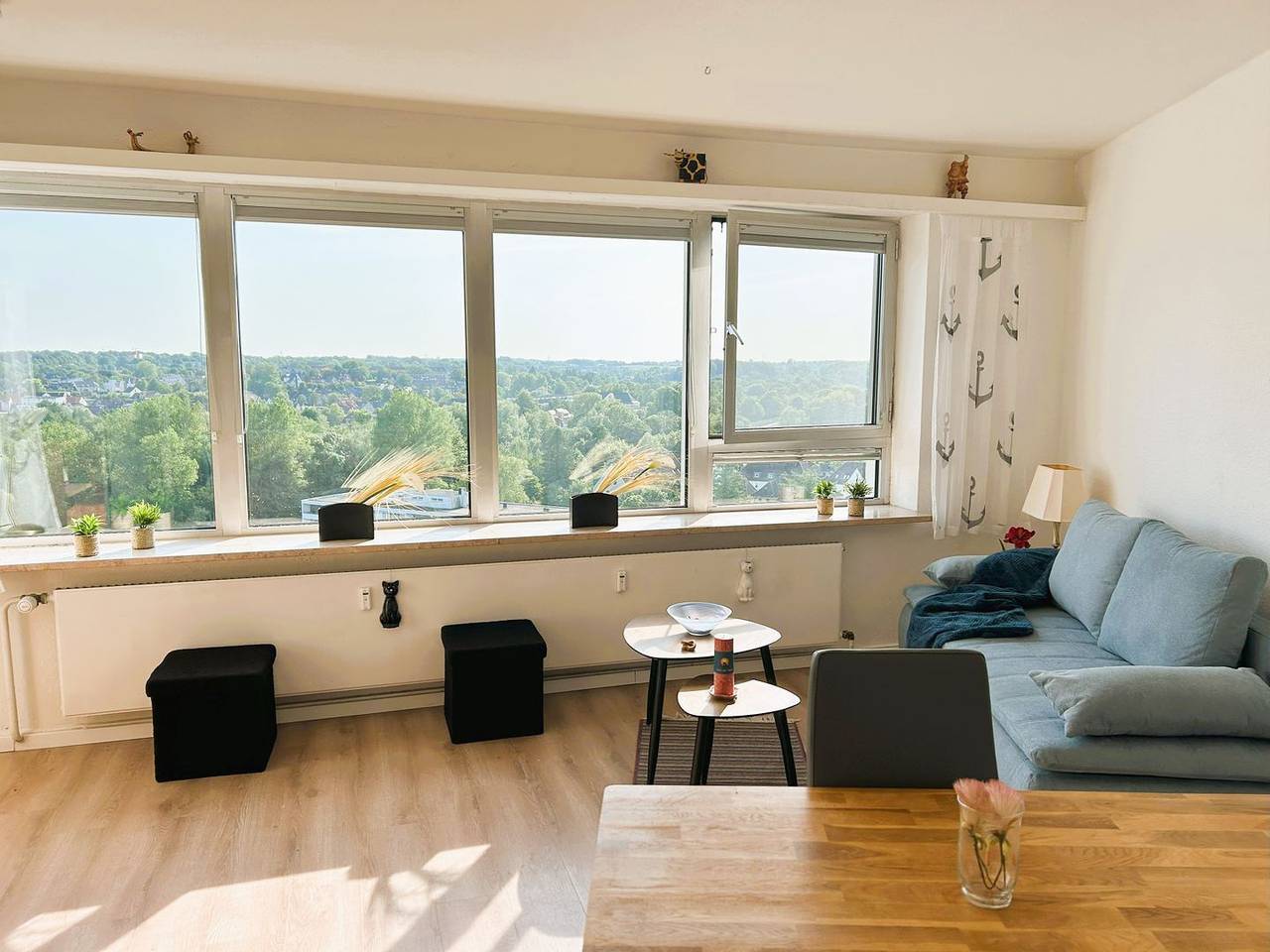 Ganze Wohnung, Sea View 13.09 - 13. Stock, im Wikingturm, Schleiblick in Schleswig, Schleswig & Umgebung