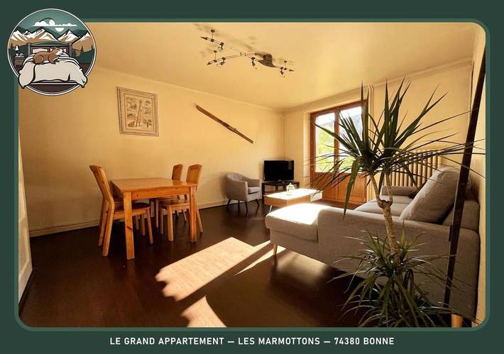 Gîte pour 6 personnes, avec balcon à Bonne - 2