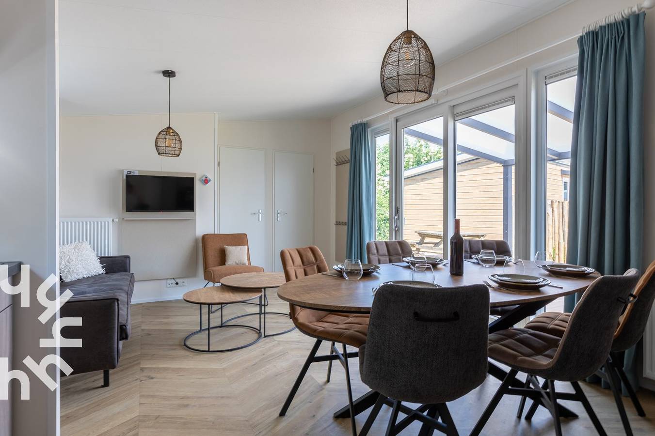 Modernes 6-Personen-Ferienchalet auf kinderfreundlichem Bauernhof-Campingplatz bei Zoutela in Meliskerke, Walcheren