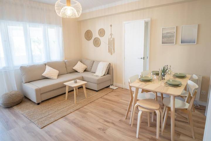 Apartamento de férias para 6 pessoas, com jardim e vista em Vigo